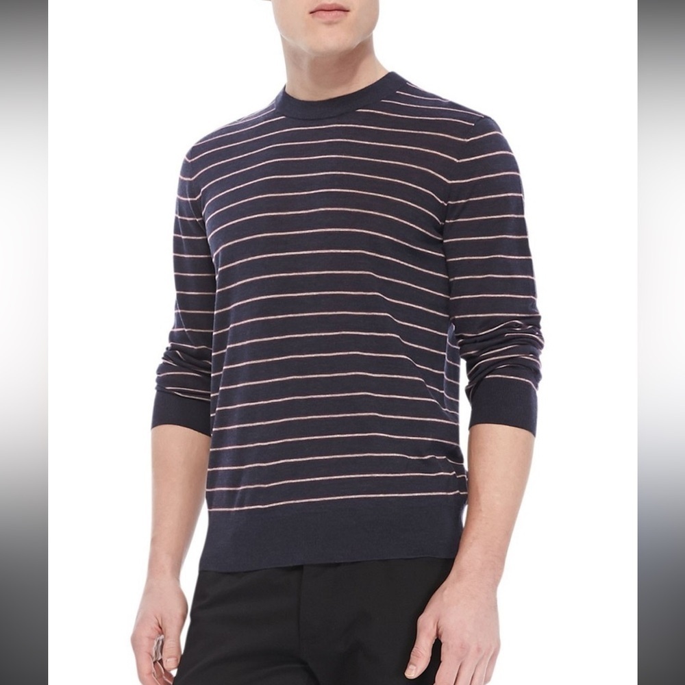 Theory Lightweight Wool Sweater —Men’s Size Large — Excellent Like-New Condition